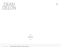 Tablet Screenshot of deandillon.com